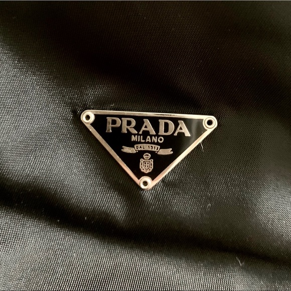 100% Authentic PRADA Tessuto Drawstring Pouch Bag - Picture 3 of 11